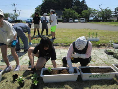 花植え5