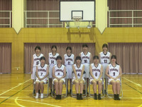 ②女子会津地区高田中（写真） 第16回福島県U15バスケットボール選手権大会